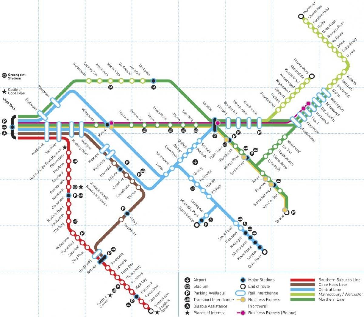 Keiptauno stotis map