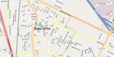 Žemėlapis gugulethu keiptaunas