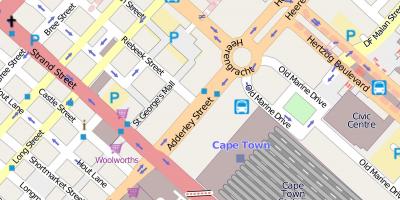 Žemėlapis heerengracht street, Cape Town