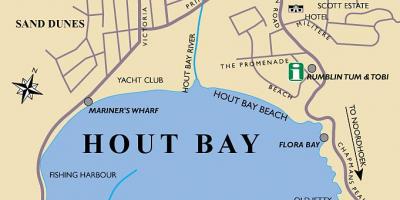 Žemėlapis hout bay žemėlapis keiptaunas