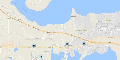 Žemėlapis killarney sodai