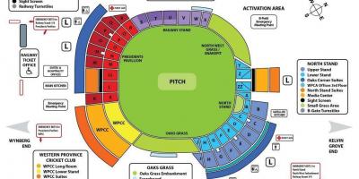 Žemėlapis newlands cricket ground