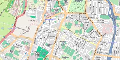 Žemėlapis rondebosch keiptaunas