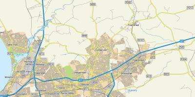 Žemėlapis uitzicht durbanville